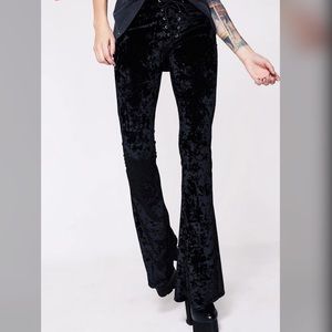 Velvet Bell Bottoms